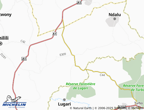 Mapa MICHELIN Natiri Corner - ViaMichelin
