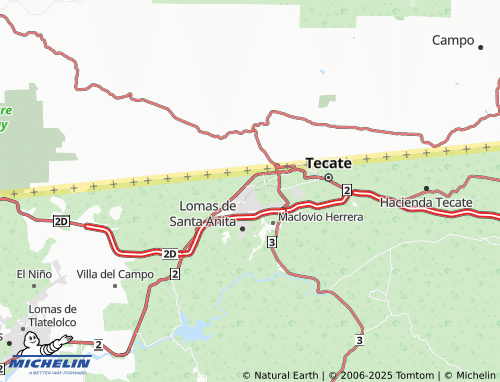 MICHELIN Nuevo Porvenir map - ViaMichelin