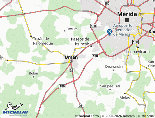 Mappa MICHELIN Siglo XXI - ViaMichelin