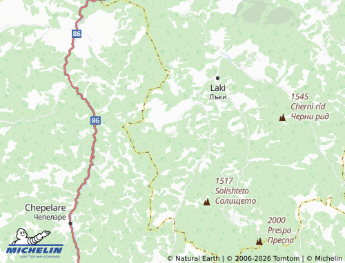 Mappa MICHELIN Dryanovo - ViaMichelin