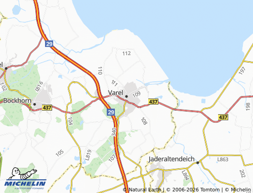 MICHELIN Varel map - ViaMichelin