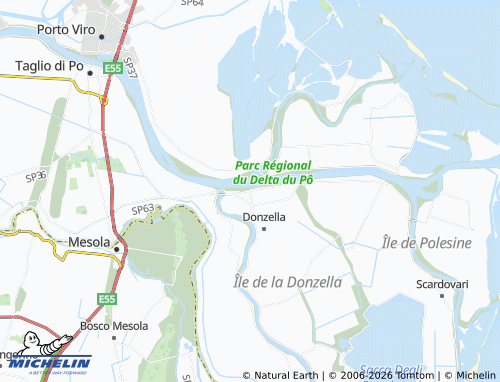 Mappa MICHELIN Porto Tolle - ViaMichelin