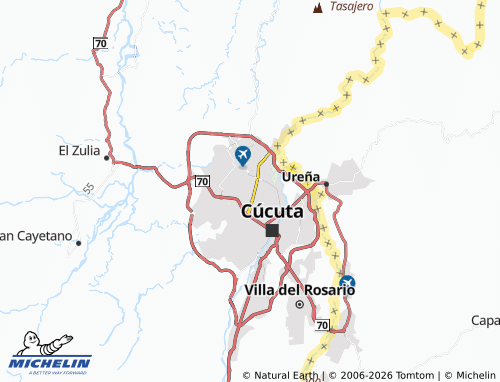 MICHELIN María Paz map - ViaMichelin