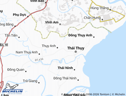 Mappa MICHELIN Thụy Bình - ViaMichelin