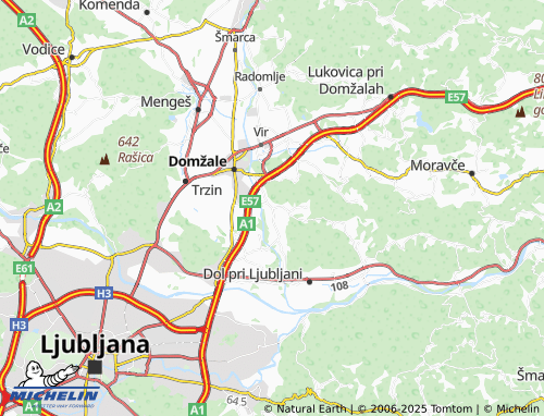 MICHELIN Ihan map - ViaMichelin