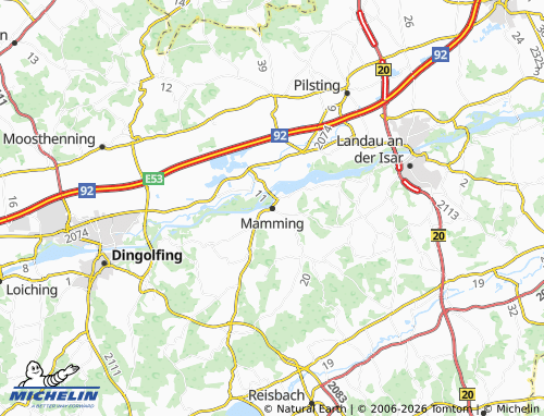 Mappa MICHELIN Mamming - ViaMichelin