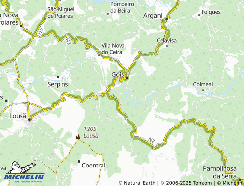 MICHELIN Carcavelos map - ViaMichelin