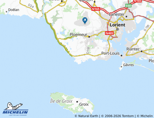 Mappa MICHELIN Kerroch - ViaMichelin