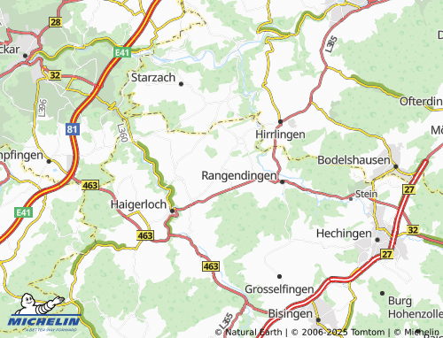 MICHELIN Hart map - ViaMichelin