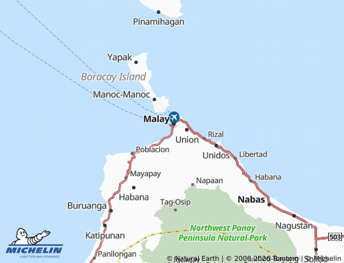 Mappa MICHELIN Caticlan - ViaMichelin
