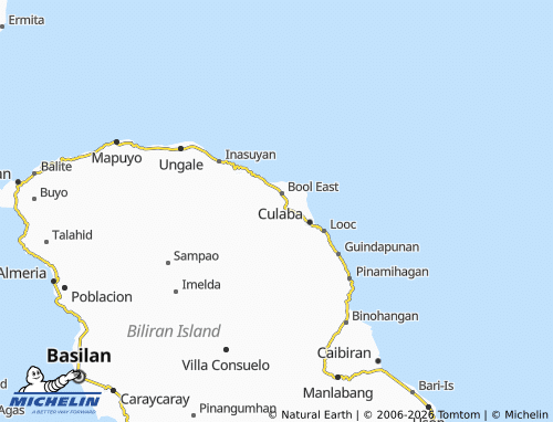 MICHELIN Calipayan map - ViaMichelin