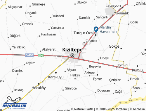 MICHELIN Yeni map - ViaMichelin