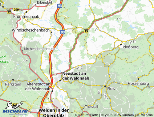 MICHELIN-Landkarte Botzersreuth - ViaMichelin