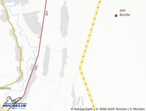 MICHELIN Goba map - ViaMichelin