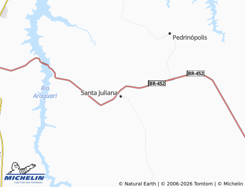 Mapa MICHELIN Palmeiras - ViaMichelin