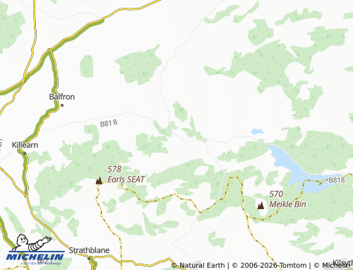 Mappa MICHELIN Fintry - ViaMichelin