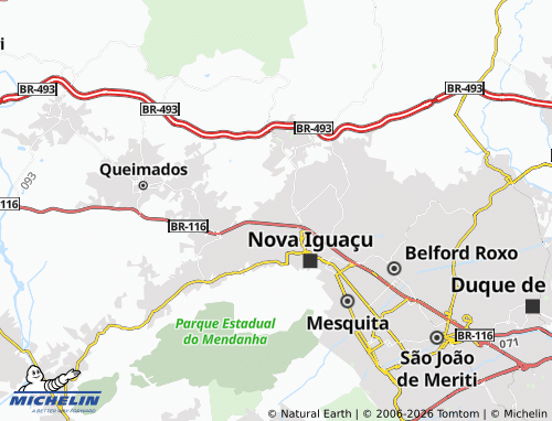 Mappa MICHELIN Cerâmica - ViaMichelin