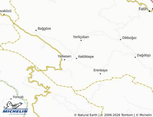 MICHELIN Kekliktepe map - ViaMichelin