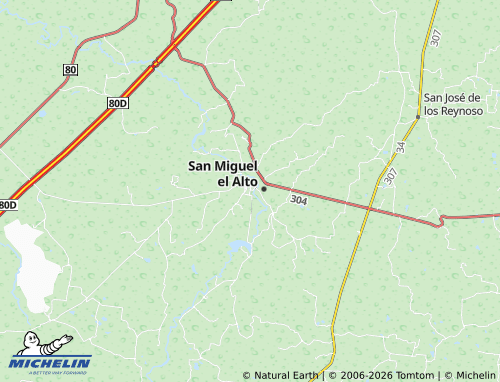 Mapa MICHELIN Olas Altas - ViaMichelin
