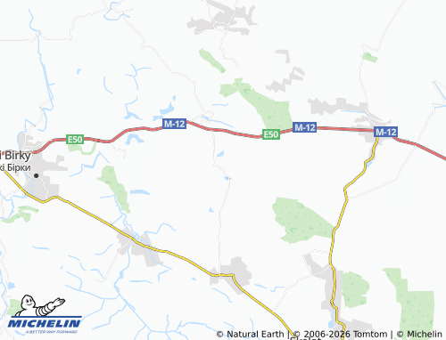 MICHELIN Halushchyntsi map - ViaMichelin