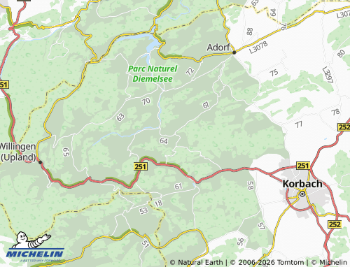 MICHELIN Schweinsbühl map - ViaMichelin
