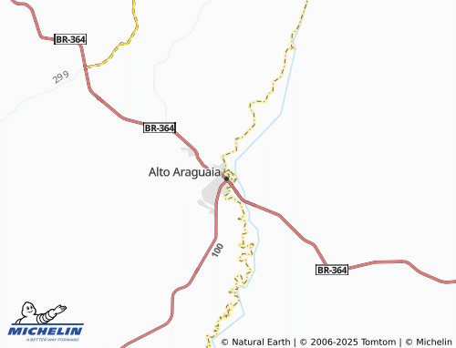 MICHELIN-Landkarte Alvorada - ViaMichelin