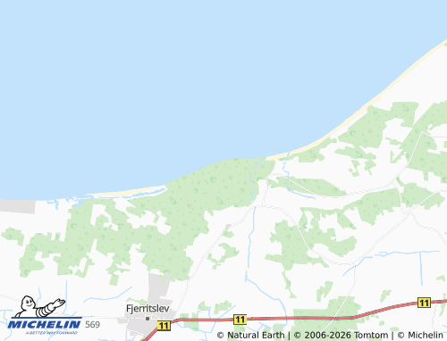 Mapa MICHELIN Svinkløv - ViaMichelin