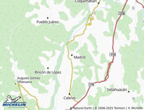 MICHELIN Madrid map - ViaMichelin