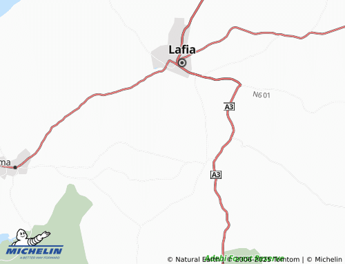 MICHELIN Kwangwa map - ViaMichelin