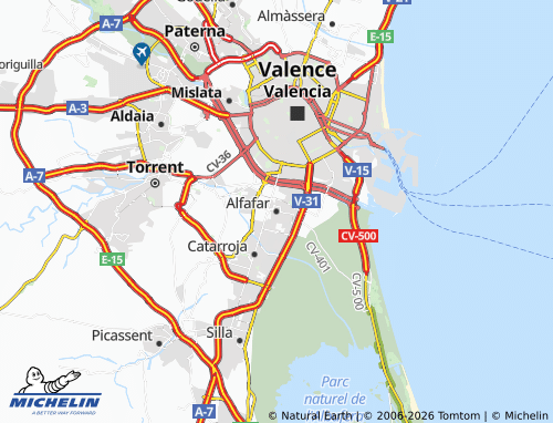 Mappa MICHELIN Alfafar - ViaMichelin