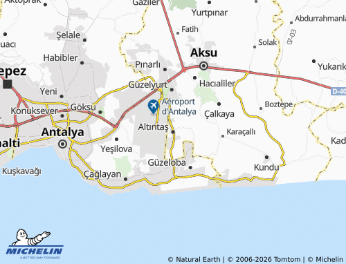 Mappa MICHELIN Altıntaş - ViaMichelin