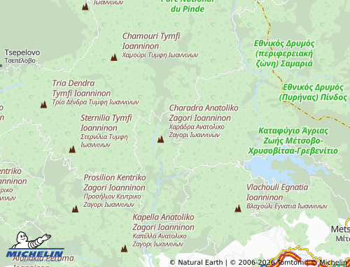 MICHELIN Flampourari map - ViaMichelin