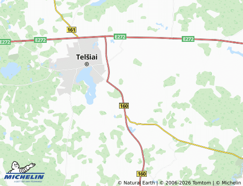 Mapa MICHELIN Rainiai - ViaMichelin