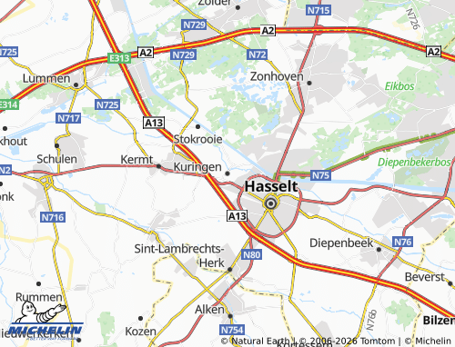 Mappa MICHELIN Kuringen - ViaMichelin