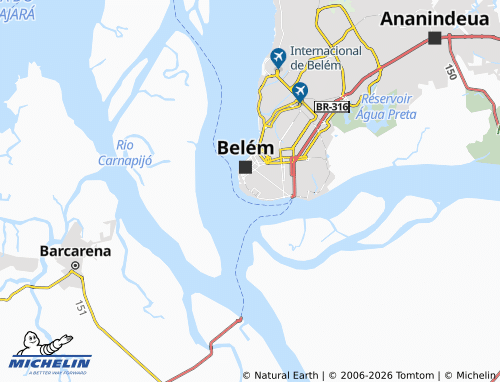 Mapa MICHELIN Jurunas - ViaMichelin