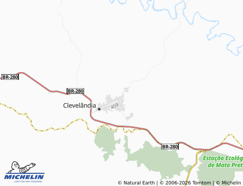 Mapa MICHELIN Santo Antônio - ViaMichelin