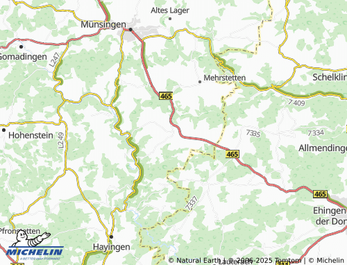 MICHELIN Bremelau map - ViaMichelin