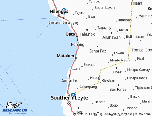 MICHELIN Matalom map - ViaMichelin