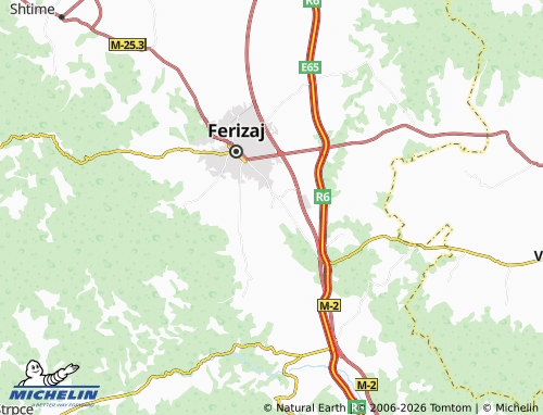 Carte MICHELIN Varosh - ViaMichelin