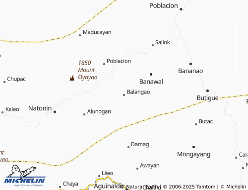 MICHELIN Balangao map - ViaMichelin