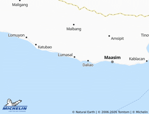 MICHELIN Lumasal map - ViaMichelin