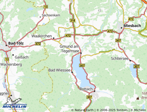 MICHELIN-Landkarte Kaltenbrunn - ViaMichelin