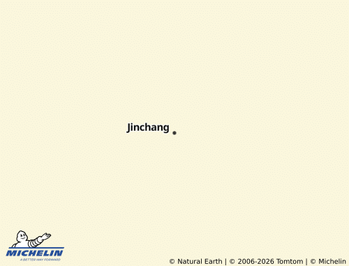 MICHELIN Jinchang map - ViaMichelin
