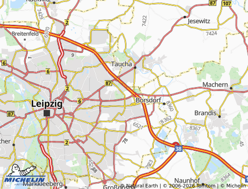 MICHELIN Heiterblick map - ViaMichelin