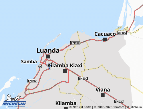 MICHELIN Santo António map - ViaMichelin