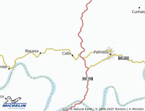 MICHELIN Caibi map - ViaMichelin