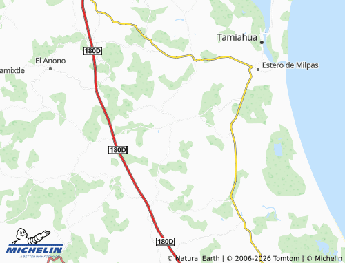 Mapa MICHELIN La Encarnación - ViaMichelin