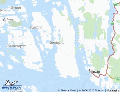 Mapa MICHELIN Ånneland - ViaMichelin