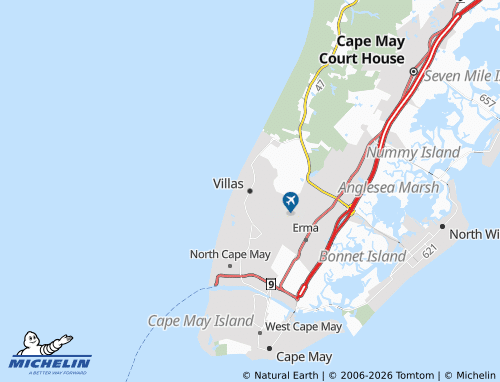 Mappa MICHELIN Villas - ViaMichelin