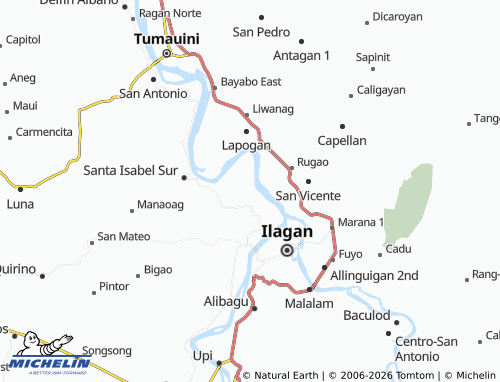 MICHELIN San Ignacio map - ViaMichelin